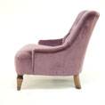 Contrast Upholstery Carlisle Chair Side View
